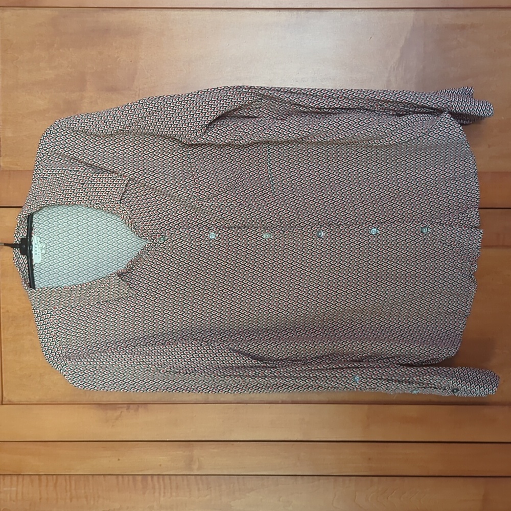 Soft Soft Joie Button Down Blouse Medium - image 1